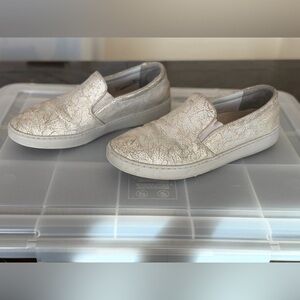 Vionic Gold Slip-On Flats